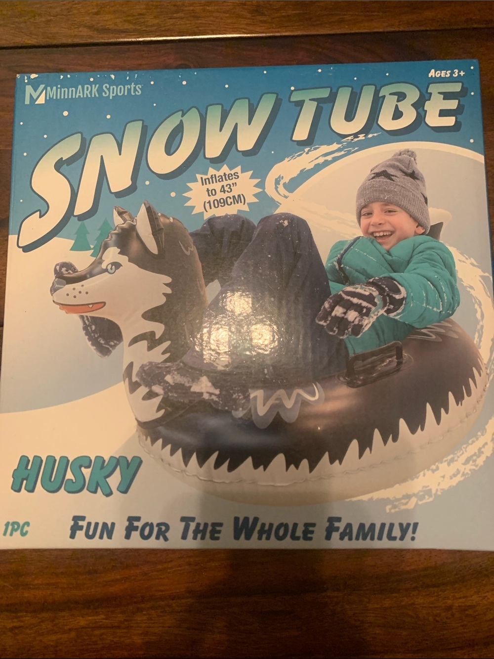 Husky Snow Tube - Black & White